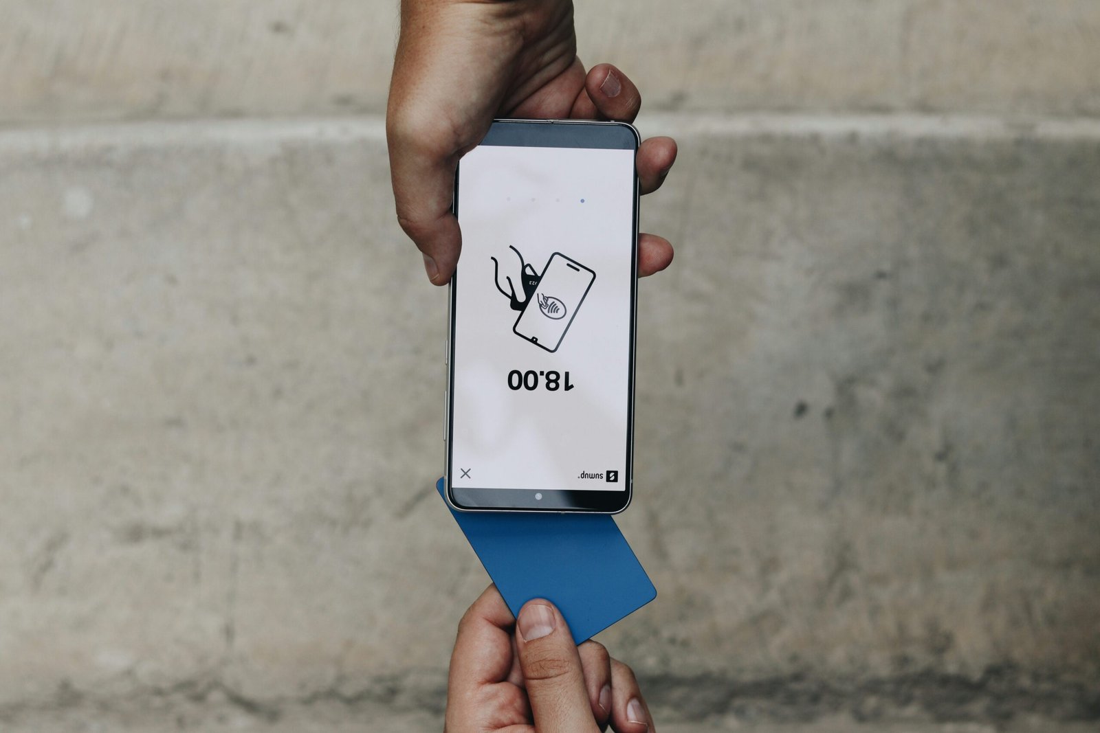 a person holding a